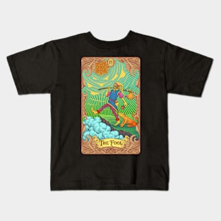 The Fool Tarot Card Kids T-Shirt